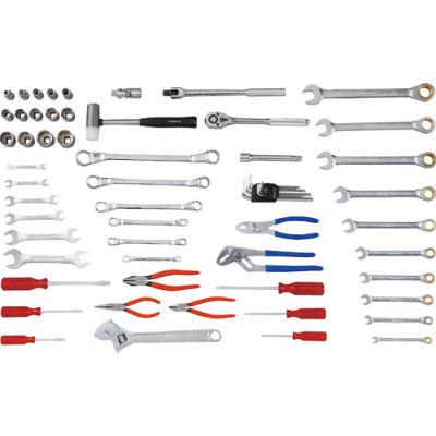 スーパー プロ用両開工具セット 3段式 デラックスタイプ S5000DX | TRUSCO中山 | 02