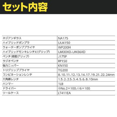 エビ 工具セット EBI-2010A | TRUSCO中山 | 01
