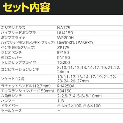 エビ 工具セット EBI-2010B | TRUSCO中山 | 01