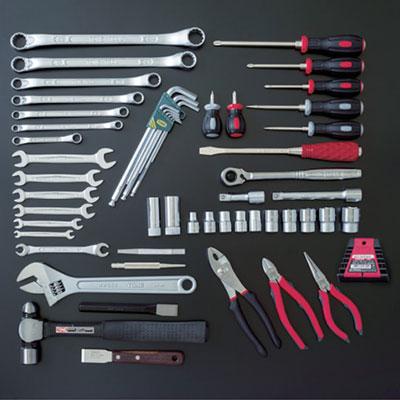 TONE トネ ツールセット(オートメカニック用) 56pcs 700AD | TRUSCO中山 | 03