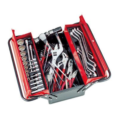 TONE トネ ツールセット(ヘキサゴンタイプ) 57pcs 700H | TRUSCO中山