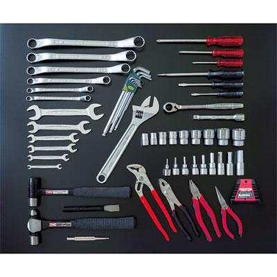 TONE トネ ツールセット(ヘキサゴンタイプ) 57pcs 700H | TRUSCO中山 | 03