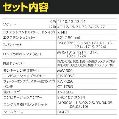 TONE トネ ツールセット(メンテナンス用) 700S | TRUSCO中山 | 01