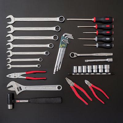 TONE トネ シャッター付きサービスボードセット新ハーフボードC50B仕様 CS410 | TRUSCO中山 | 02