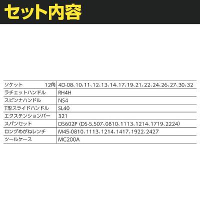 TONE トネ コンビネーションツールセット(軽作業用) K20 | TRUSCO中山 | 01