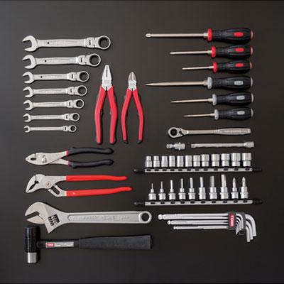 TONE トネ ツールセット 差込角9.5mm 54点セット TSH330 | TRUSCO中山 | 04