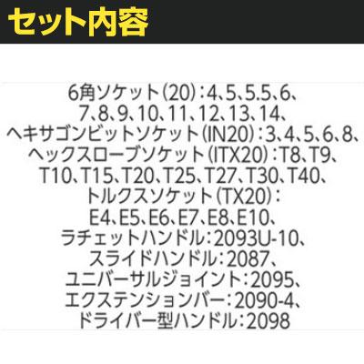GEDORE ゲドレー ソケットレンチセット1/4 1500CT1-20 2308967 | TRUSCO中山 | 01