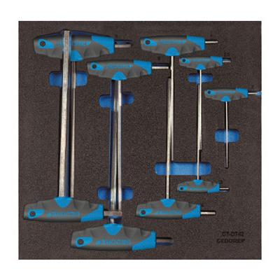 GEDORE ゲドレー T型六角棒レンチセット 1500CT2-DT2142 2309009 | TRUSCO中山