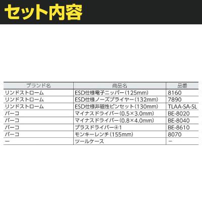 リンドストローム エルゴ7本セット 9848 | TRUSCO中山 | 01