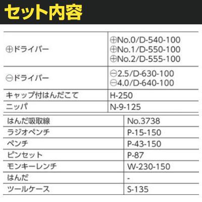 HOZAN 工具セット13点 S35 | TRUSCO中山 | 01