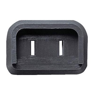 TRUSCO プラグ安全カバー2Pスイングプラグ用 50個入 ブラック PL2LCAP50PBK | TRUSCO中山