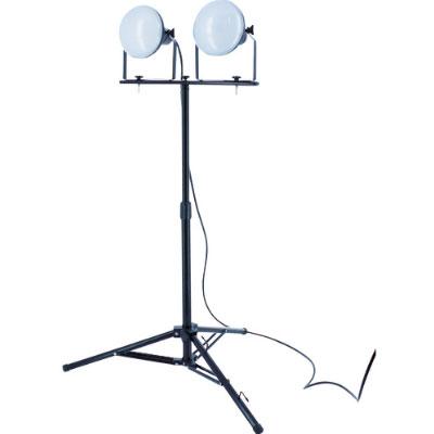 TRUSCO LED投光器 DELKURO 三脚タイプ 2灯 20W 5m アース付き 2芯3芯両用タイプ RTLE205EPSK2 | TRUSCO中山 | 01