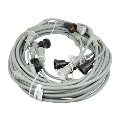 HASEGAWA ハセガワ 分岐ケーブル ESYシリーズ 6階用 防水ソケット 防水コネクタ ESY3E6 | TRUSCO中山