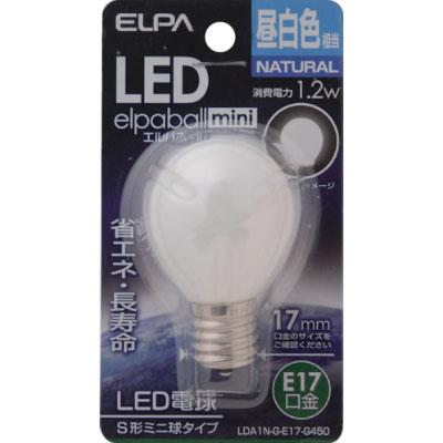 ELPA エルパ LED電球S形E17 LDA1NGE17 | TRUSCO中山 | 02