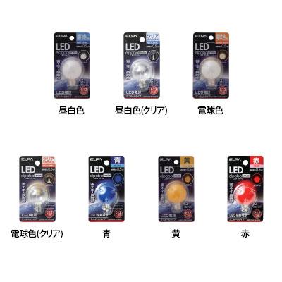 ELPA エルパ LED電球G30形E12 LDG1NGE12 | TRUSCO中山 | 01