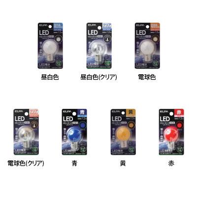 ELPA エルパ LED電球G30形E17 LDG1NGE17 | TRUSCO中山 | 01