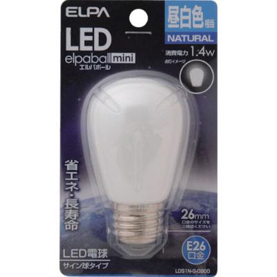 ELPA エルパ LED電球サイン球E26 LDS1NG | TRUSCO中山 | 02