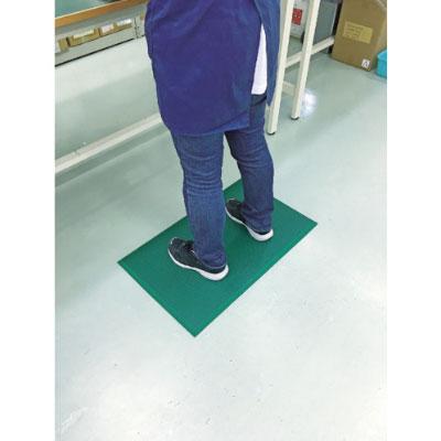 カーボーイ 足腰マット 疲労軽減 圧力分散 穴ナシ Sサイズ 幅450×長さ750mm | TRUSCO中山 | 04