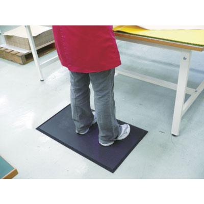 カーボーイ 足腰マット 疲労軽減 圧力分散 穴ナシ Mサイズ 幅750×長さ900mm | TRUSCO中山 | 03