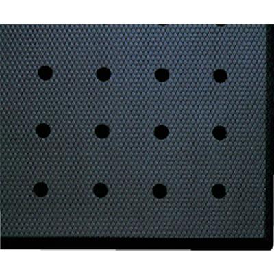 カーボーイ 足腰マット 疲労軽減 圧力分散 穴アキ Mサイズ 幅750×長さ900mm 黒 | TRUSCO中山 | 02