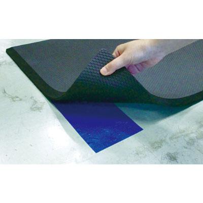 カーボーイ 足腰マット 疲労軽減 圧力分散 ジョイントタイプ基本2ピース 幅495×長さ1700mm | TRUSCO中山 | 01