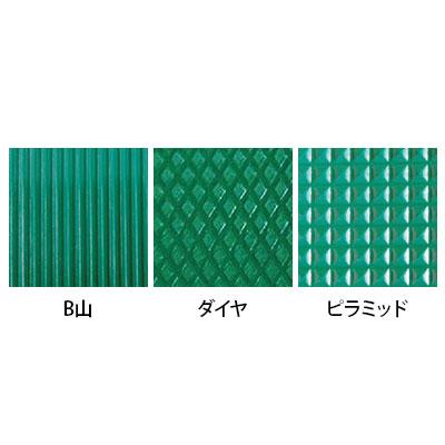TRUSCO 塩ビマット グリーン エンボス加工 滑りにくい 幅0.915×長さ20m×厚さ1.5mm | TRUSCO中山 | 01