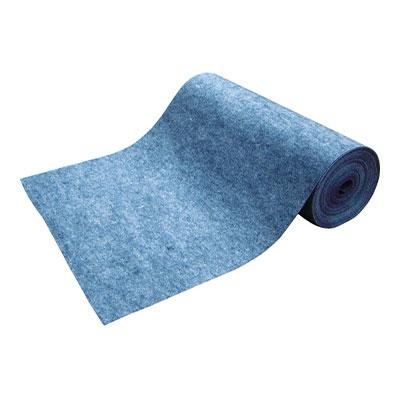 TRUSCO 吸油・吸水ロールマット 難燃性素材採用 あらゆる液体を吸収 グレー 裏面フィルム付き 幅900mm×長さ25m | TRUSCO中山