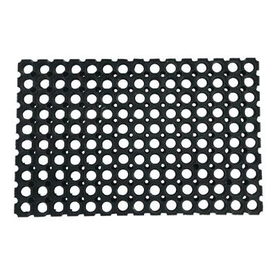 TRUSCO 有孔ラバーマット 天然ゴム素材100% 弾力性 ノンスリップ 幅600×長さ400mm | TRUSCO中山