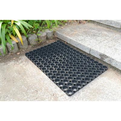 TRUSCO 有孔ラバーマット 天然ゴム素材100% 弾力性 ノンスリップ 幅600×長さ400mm | TRUSCO中山 | 01