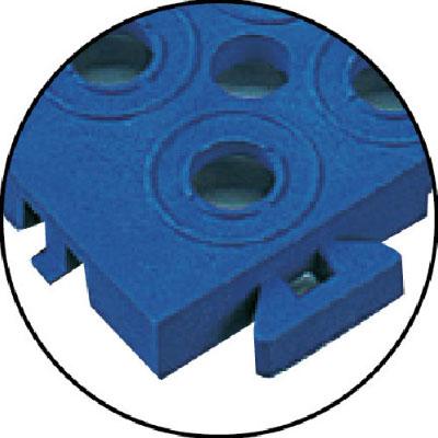 ミヅシマ ソフトチェッカー 本体 幅250×長さ250mm 青 | TRUSCO中山 | 01