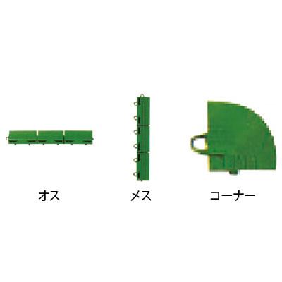 オプション ワタナベ 人工芝 システムターフR用縁駒 グリーン |  | 01