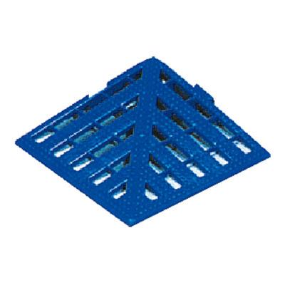 オプション リス セパレートスノコ用コーナー縁駒 ブルー | TRUSCO中山