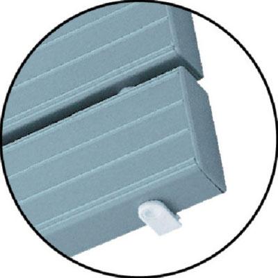 コンドル YSカラースノコ・セフティ 抗菌 エンドキャップ付き L型 幅600×長さ1806×厚さ48mm | TRUSCO中山 | 02