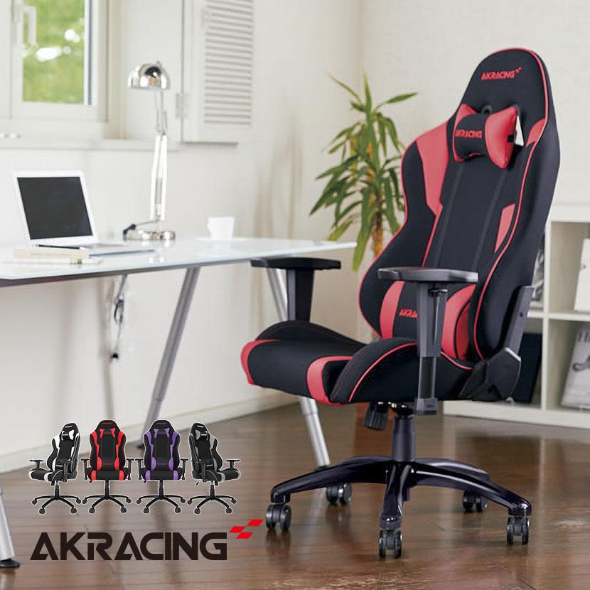 AKレーシングチェア Wolf AKRacing ゲーミングチェア アームレスト ヘッドレスト ランバーサポート エーケーレーシング 椅子  オフィスチェア :TW-AKR-WOLF:オフィス家具通販のオフィスコム 通販 