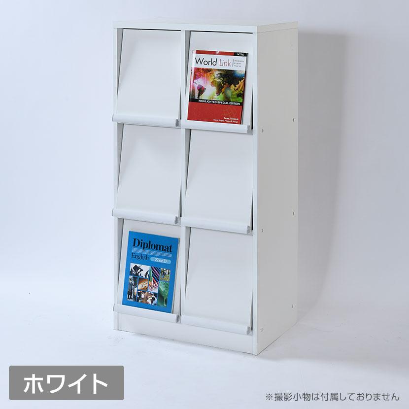 バリュテック・インターナショナル ディスプレイラック2列3段タイプ 組み立て式 幅560×奥行395×高さ1225mmの画像