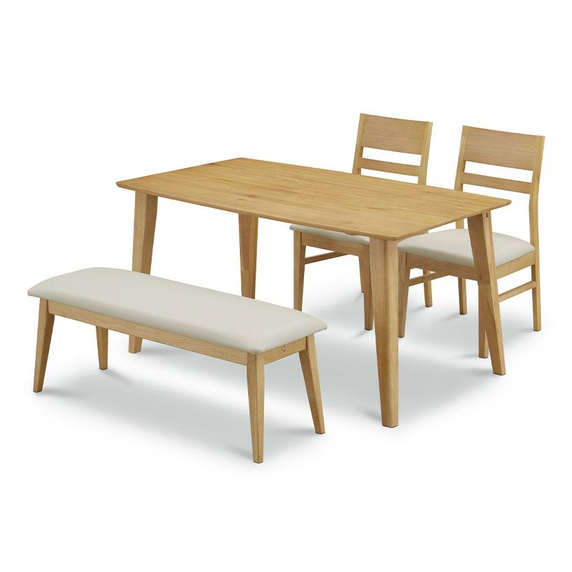 WeDOstyle（ウィドゥ・スタイル） ダイニングベンチ 木製 無垢 オーク