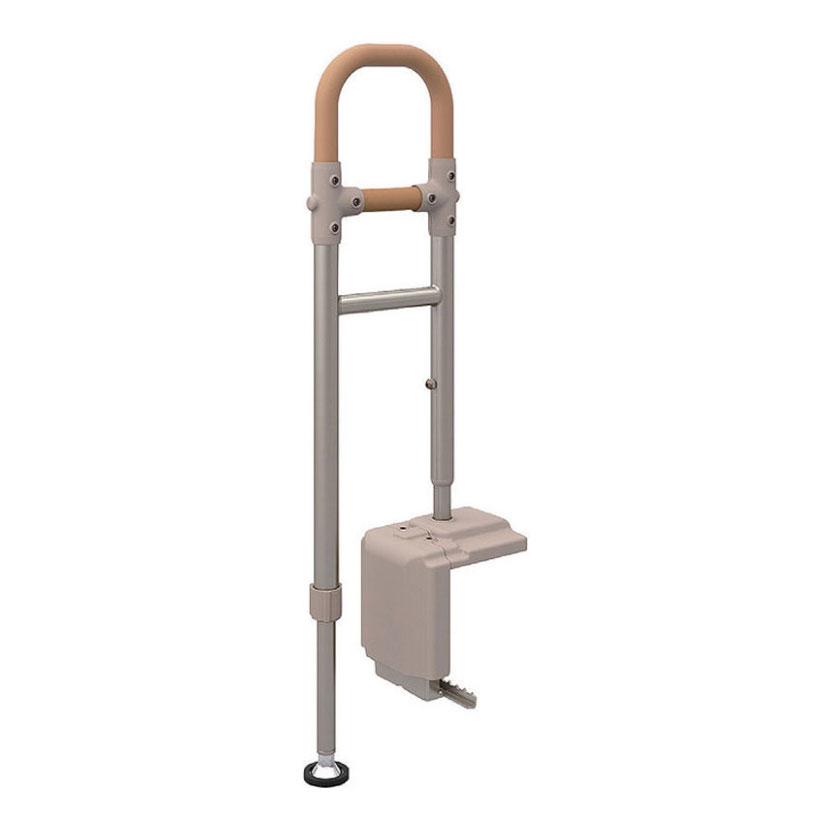 【中古介護用品】手すり　玄関　あがりまち手すり　アットグリップ　AT-E-200 ウェルファン ATTOGRIP(玄関用手すり) AT-E-200 介護用品 段差サポート