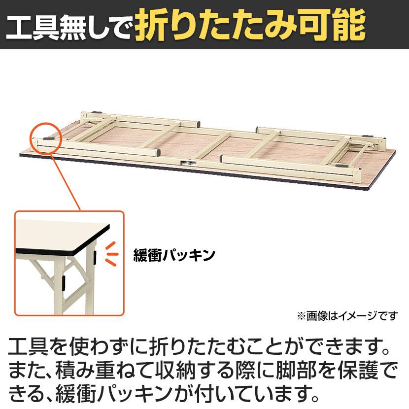 山金工業 軽量作業台 折りたたみ 耐荷重200kg 塩ビシート天板 ワークテーブル 折り畳み式 STR-960 幅900×奥行600×高さ740mm |  | 06