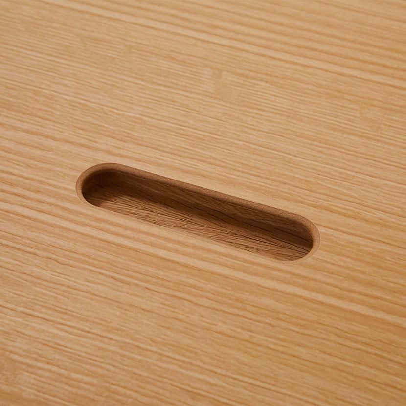 リビングテーブル 折り畳み式 座卓 リビング 完成品 幅890×奥行440×高さ350mm_5