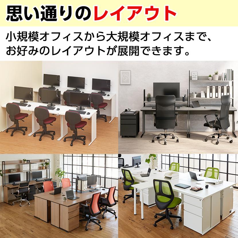 オフィスコム オフィスデスク 平机 幅1000×奥行700mm デスク 事務机