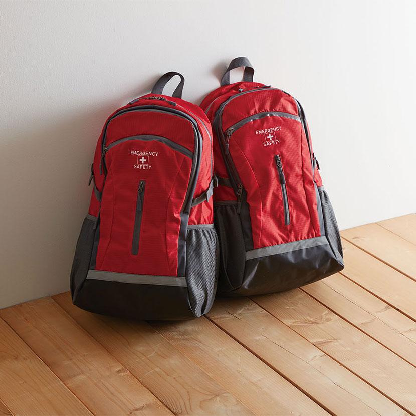 防災グッズ BCP対策 災害備蓄 被災 防災リュック避難セット KRH-200G 18点セット | ゼニス(キッチン) | 02