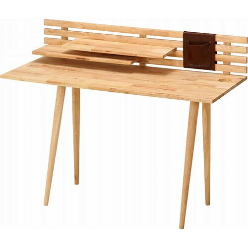 デスクセット ナチュラル 幅1200 奥行475 高さ740mm ナチュラル 不二貿易 FB-37006