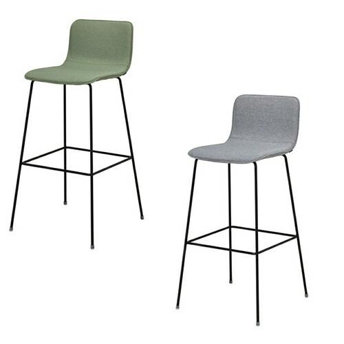 BARSTOOL PLUS ハイチェア 幅454×奥行481×高さ1005mm ライトグレーRF-CHXZ20RF00