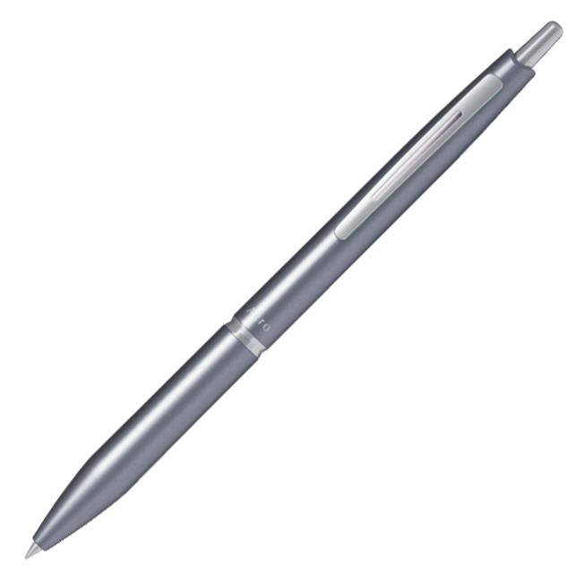 アクロ1000 PILOT 油性ボールペン 極細0.5mm メタリックグレー BAC