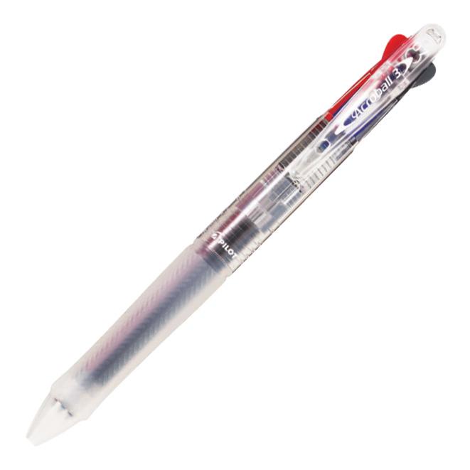アクロボール PILOT 多色ボールペン アクロボール3 0.7mm ノンカラー