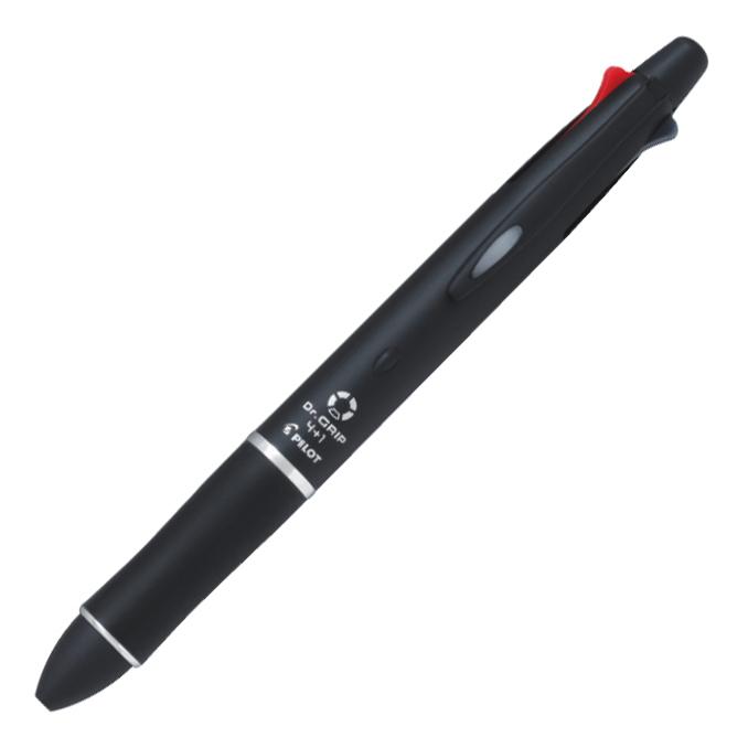 ドクターグリップ PILOT 多機能ペン 4+1 ブラック BKHDF1SFN-B