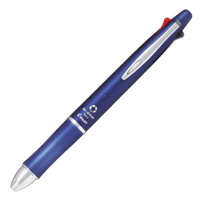 ドクターグリップ PILOT 多機能ペン 4+1 ネイビー BKHDF1SFN-NV