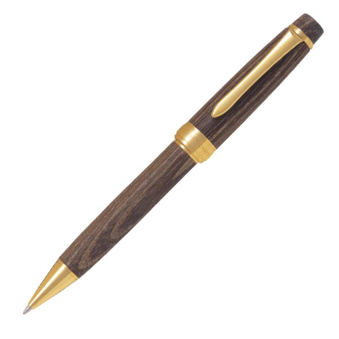 CUSTOM（PILOT） - PILOT 油性ボールペン カスタム 槐／えんじゅ BKV-2MK-ME 飛行士 御膳上等筆記具 文具、ステーショナリー-キッチン、日用品、文具