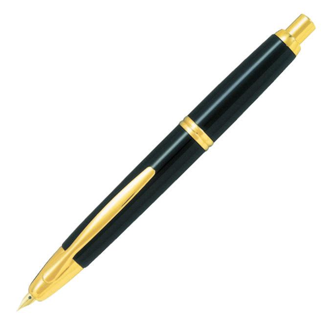 パイロット万年筆　キャップレス　18K　中字　黒軸　FC-15SR-BM　新品 キャップレス PILOT 万年筆 ブラック 細字 FC-15SR-B-F パイロット