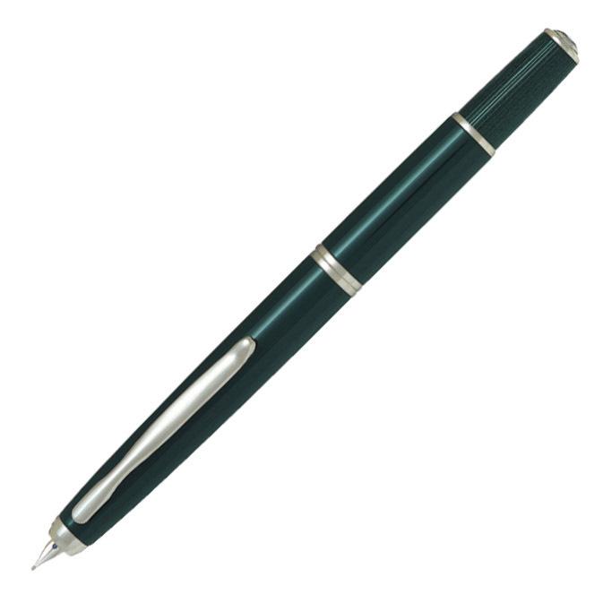 キャップレス PILOT 万年筆 フェルモ ダークグリーン FCF-2MR-DG 
